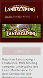 Mobile Screenshot of bayshorelandscaping.net